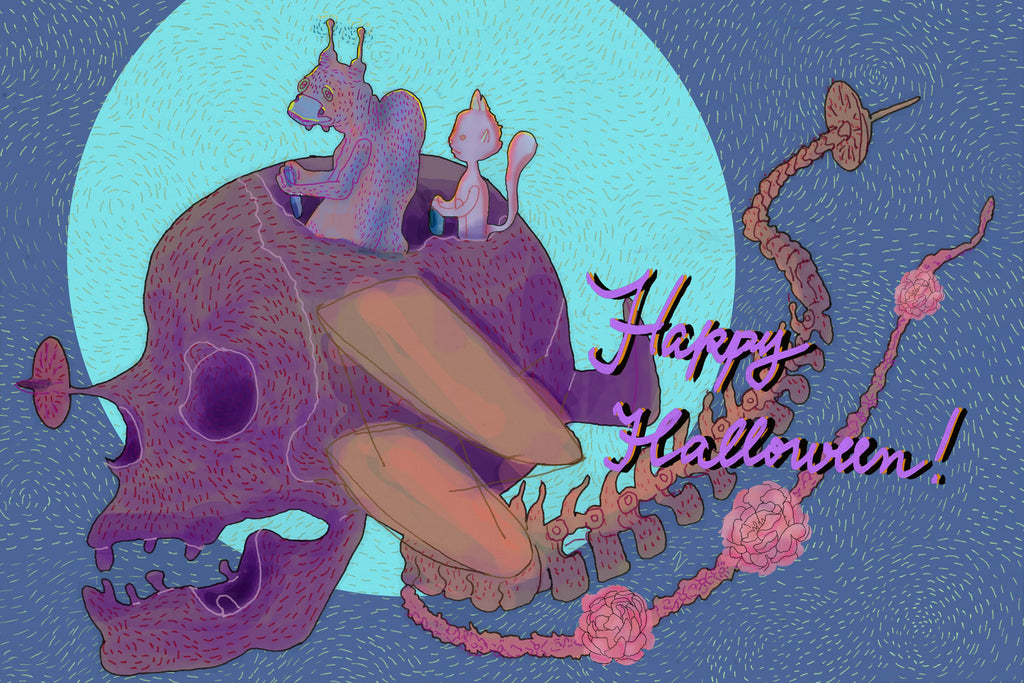 Greeting card Happy Halloween